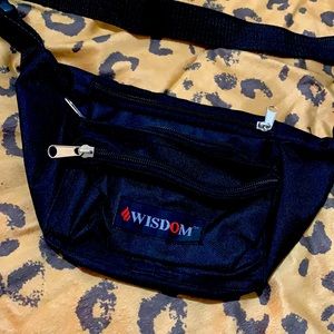 Wisdom Black Fanny pack